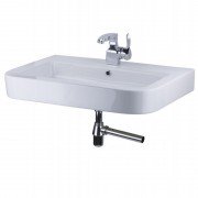 Раковина для ванної Devit Optima підвісна 75х50 см санфаянс білий 1510130
