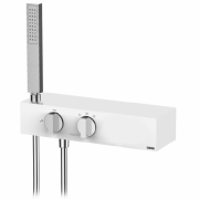 Змішувач для душа GRB Kala термостатичний з душовою лійкою хром/білий 60320600