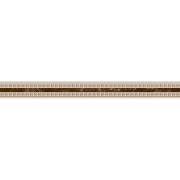 Бордюр InterCerama Emperador 50х4,5 см вузький коричневий 031 455714