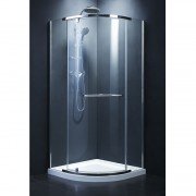 Душевая кабина четверть круга Devit Comfort 900x900 мм профиль хром/стекло прозрачное FEN1123