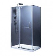 Душова кабіна квадратна Devit Comfort 1000x1000 мм профіль хром/скло прозоре FEN2223