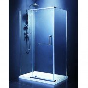 Душевая кабина квадратная Devit Comfort 900x900 мм профиль хром/стекло серое FEN2123G