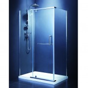 Душова кабіна прямокутна Devit Comfort 1200x800 мм профіль хром/скло сіре FEN2323G