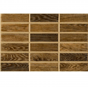 Плитка настенная InterCerama Madera 35х23 см темно-коричневый 032 456102