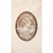 Декор InterCerama Pietra 23х40 см коричневий 031 451711