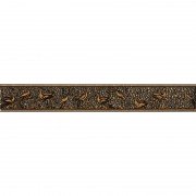 Декор настінний InterCerama Nobilis 50х7 см темно-коричневий 032 456010