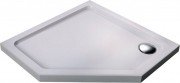 Душевой поддон пятиугольный Devit Comfort 90х90 см акрил белый с сифоном FTR0123