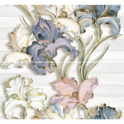 Декор-панно InterCerama Batic 50х46 см сірий 071 456704