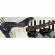 Декор InterCerama Pergamo 40х15 см белый 061-1 095905