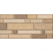 Плитка настенная InterCerama Textile 50х23 см светло-коричневый 031 216501
