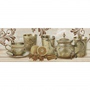 Декор InterCerama Todor 40х15 см бежевый 021-2 096005