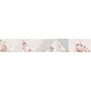 Бордюр InterCerama Rene 50х7 см серый 071 147507