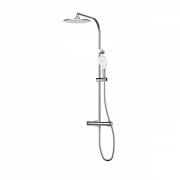 Душевая система GRB Time термостатическая с фиксированной стойкой хром 47432470XL