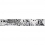 Бордюр InterCerama Viva 50х7 см сірий 071 149408