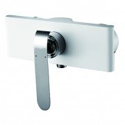 Смеситель для душа Devit Katarina однорычажный латунь хром/белый 37515148W