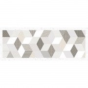 Декор InterCerama Terrazzo 40х15 см серый 071 268202