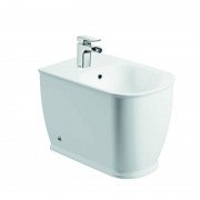 Біде підлогове Devit Afina 36х54 см санфаянс білий 2010150