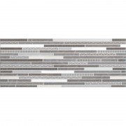 Декор InterCerama Palmira 60х23 см серый 071 245105