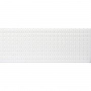 Плитка настінна InterCerama Unico 60х23 см білий 061 221601