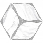 Плитка керамограніт Oset Corola Grey Hex 24х20 см 509701
