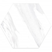 Плитка керамогранит Oset Neo White Hex 24х20 см 509601