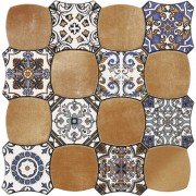 Плитка керамограніт Cristacer Carnaby Decor Cotto 45х45 см 134902