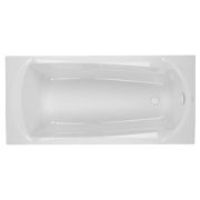 Ванна акриловая Devit Sigma 170х75 см пристенная с ножками белый 17075130N