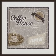 Декор Monopole Ceramica Moca Coffee Time Brown B 15х15 см 069111