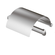 Тримач для туалетного паперу Devit Iven з кришкою метал хром 8051141