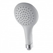 Душова лійка Devit Iven пластик хром/білий 8504141HS