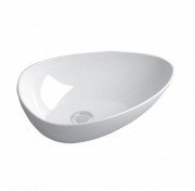 Раковина для ванной Devit Ovale накладная 46.7х34.2 см санфаянс белый 1514136