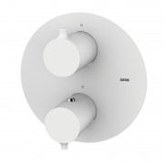 Смеситель для душа GRB Time скрытого монтажа  термостатический белый 47130471