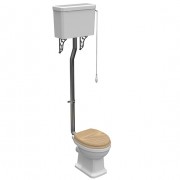 Унітаз підлоговий компакт Devit Classic 48х74 см санфаянс білий із середнім бачком і зливною трубою 3110151