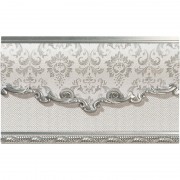 Фриз настінний El Molino Poem Zocalo Plata Perla 25х15 см 208914