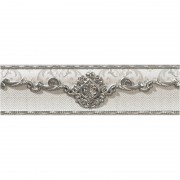 Фриз настінний El Molino Poem Cenefa Plata Perla 25х7 см 208912