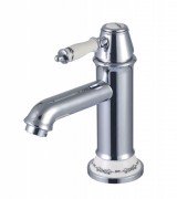 Змішувач для раковини Devit Charlestone Ceramic одноважільний з донним клапаном хром 34511142