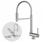 Смеситель для кухни GRB Cocinas Klip однорычажный хром 40824400