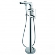 Змішувач для ванної Devit Katarina підлоговий одноважільний латунь/пластик хром 37561148