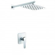 Душова система прихованого монтажу Devit Katarina з верхнім душем латунь хром/білий 37525148W