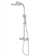 Душевая система GRB E-Dry с фиксированной стойкой хром 40440400XL