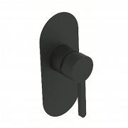 Смеситель для душа Devit Laguna скрытого монтажа однорычажный латунь черный матовый 84117110B