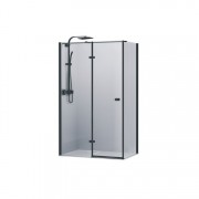 Душевая кабина Devit UP 1200х800x1900 мм левая профиль черный матовый/стекло прозрачное FEN2310BL