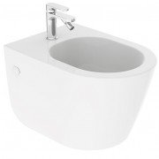 Биде подвесное Devit Laguna 35.5х53 см санфаянс белый 2020110
