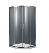Душова кабіна Primera Frame розсувна 100х100 хром / прозоре скло SHQC51106