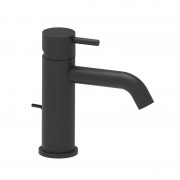 Смеситель для раковины Devit Art однорычажный черный матовый с донным клапаном 15011140B