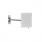 Зеркало косметическое Devit Laguna прямоугольное с держателем хром 8177110