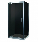 Душова кабіна Primera Frame распашна 90х90 хром / сіре скло SHRG56906