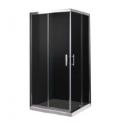 Душова кабіна Primera Frame розсувна 100х100 хром / сіре скло SHRG53106