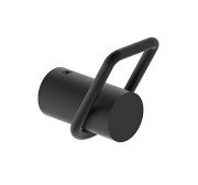 Крючок для ванной Devit UP одинарный нержавеющая сталь черный матовый 7080120B