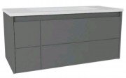 Тумба з раковиною Devit Laguna 79х45см МДФ/ДСП антрацит 0021110A